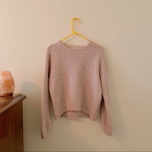 CUTE & COZY PINK OVERSIZED SWEATER